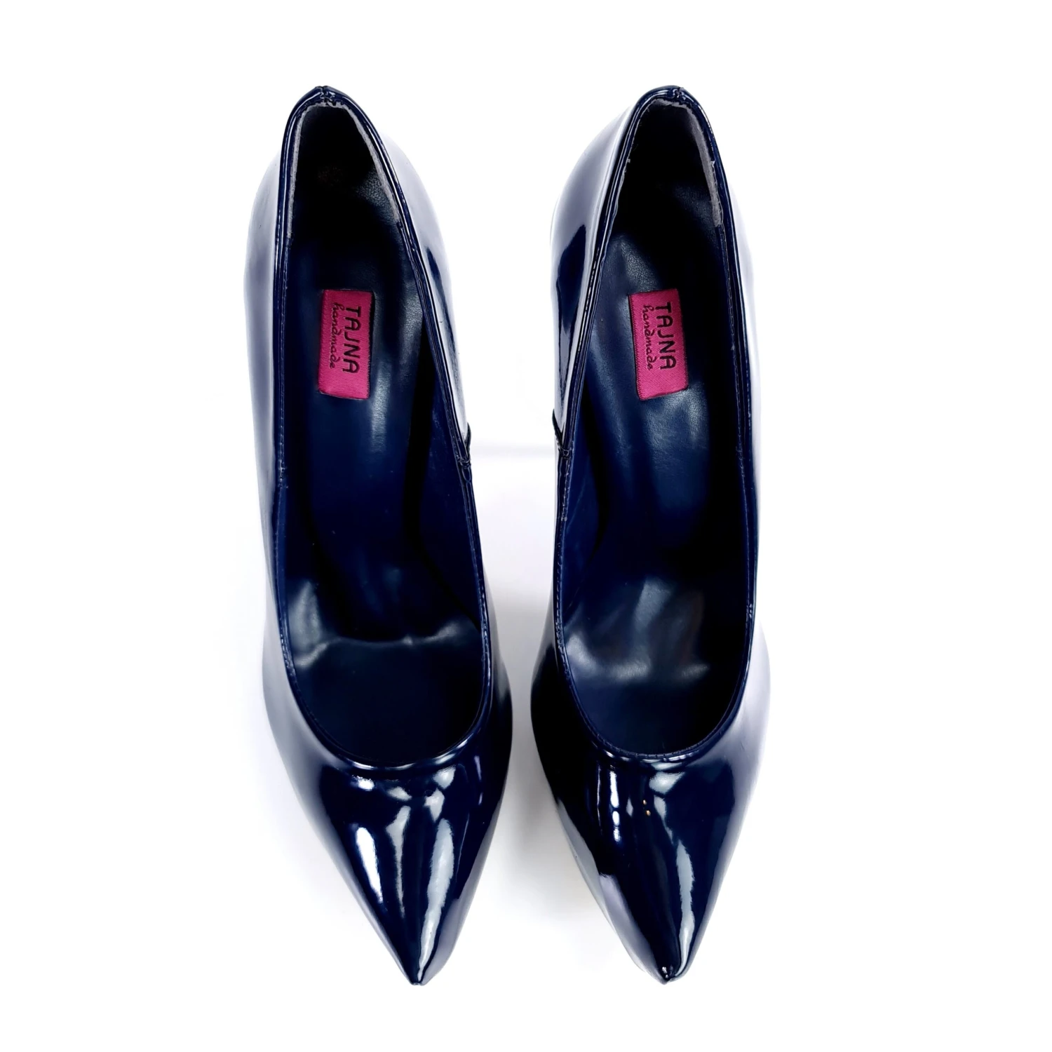Platform Stiletto Navy Blue Gloss 2 Platform Stiletto Navy Blue Gloss - Image 2
