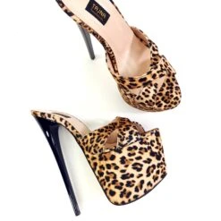 Cross Strap Leopard High Heel Mules 6 Cross Strap Leopard High Heel Mules -Tajna Shoes 20210803 085035