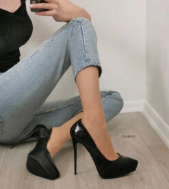 Platform Stiletto Black Croco Patent -Tajna Shoes IMG 20190706 154111