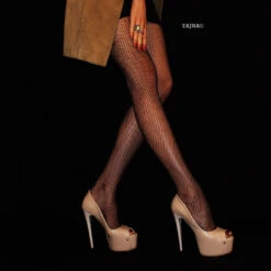 Dark Nude Cream Platform Heels