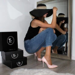 Powder Pink Pointy Toe Stiletto -Tajna Shoes IMG 9181