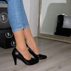 Black Classic 10 Cm Pump Heels -Tajna Shoes IMG 9273 d97432ac 67cd 4618 bf1d 1c36a8d24841