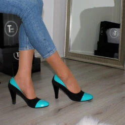 Color Black Chapeau 10 Cm Classic Pumps