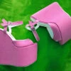 Sandals Pink Wedge Heel Platform High Heels Shoes