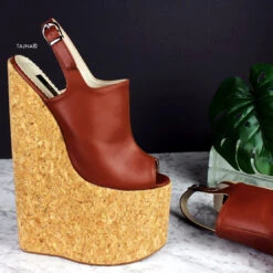 Tajna Shoes -Tajna Shoes extreme 25 cm 30 cm 12 inches high heel wedges shoes 2