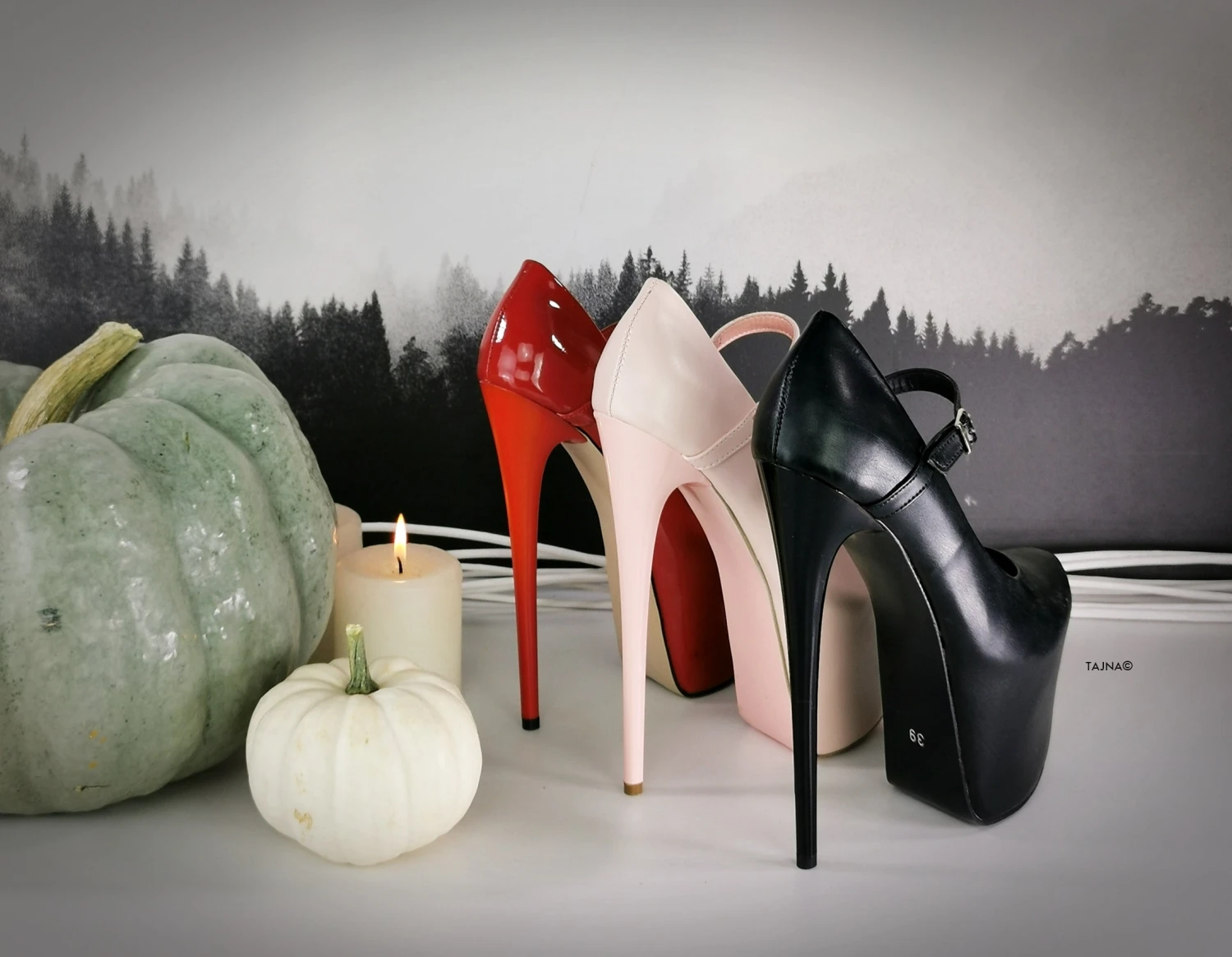 Mary Jane Strap Pencil High Heels 5 Mary Jane Strap Pencil High Heels - Image 5