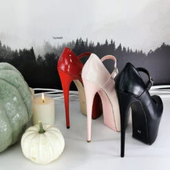 Mary Jane Strap Pencil High Heels 6 Mary Jane Strap Pencil High Heels -Tajna Shoes halloween high heel shoes mary jane 3 0024908f d50f 4982 80f6 3fbb98342f3e